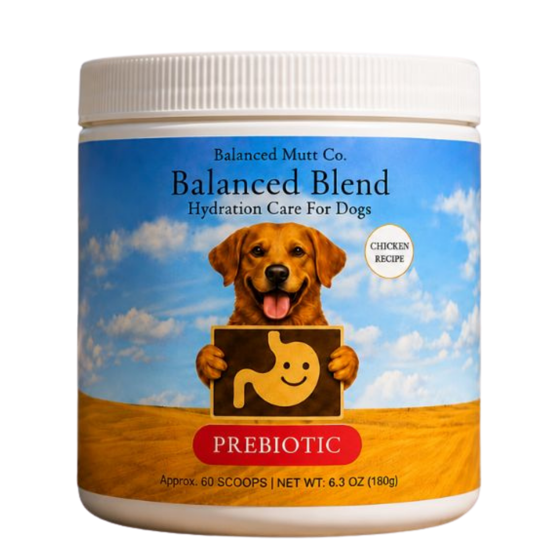 Balanced Blend Prebiotic jar